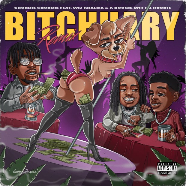 Shordie Shordie Ft. Wiz Khalifa & A Boogie Wit da Hoodie – Bitchuary (Remix)